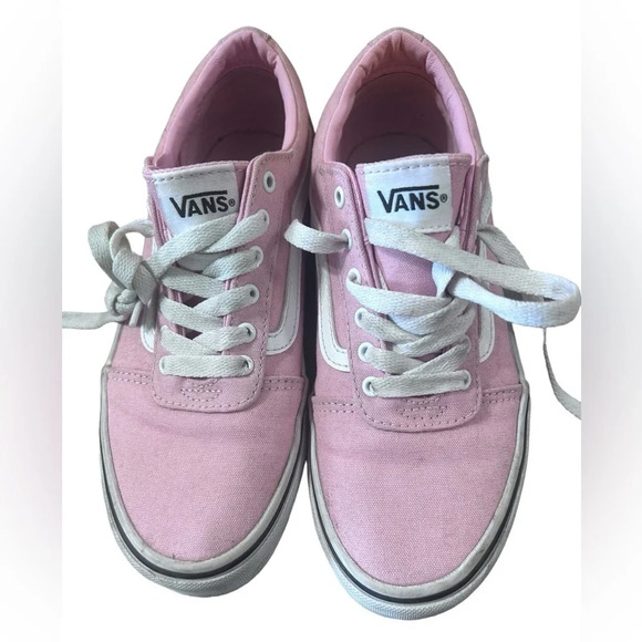 Van Pink Old Skool Sneakers Lace up size 3.5 - Picture 2 of 9